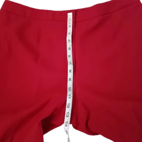 KASPER Red Lined Dress PantsEUC